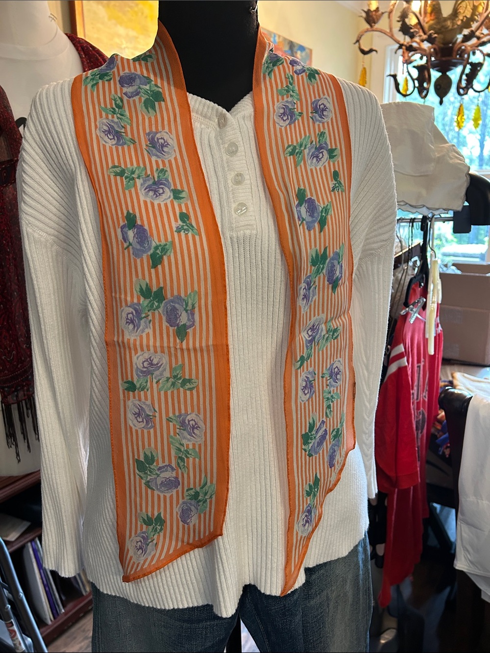 Lauren Ralph Lauren Twilly Scarf 56”x4”